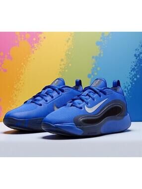 New NIKE IsoFly GS Size 6.5 Y Basketball Shoes Game Royal Blue FN4384-402